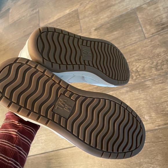 Madewell Court Sneakers in White Leather sz 8.5 MC696 - Picture 3 of 5